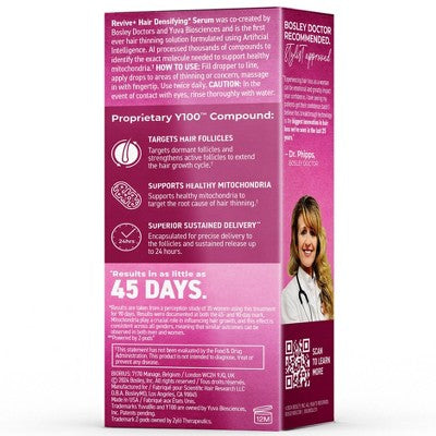 BosleyMD Revive + Densifying Hair Regrowth Serum for Women 1 fl oz - Imperfect Box