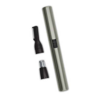 Wahl Lithium Ion Micro Groomsman 2-in-1 Cordless Battery Eyebrow and Nose Trimmer for Men with Rinseable Heads - Imperfect Box