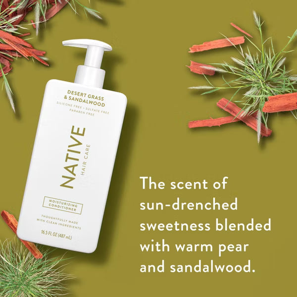 NATIVE Desert Grass & Sandalwood Moisturizing Conditioner