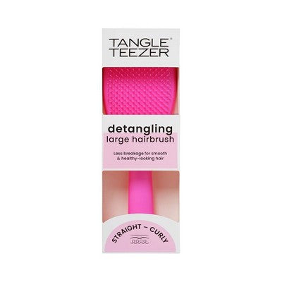 Tangle Teezer Large Ultimate Detangler Hair Brush for All Hair Types Runway Pink - Imperfect Box
