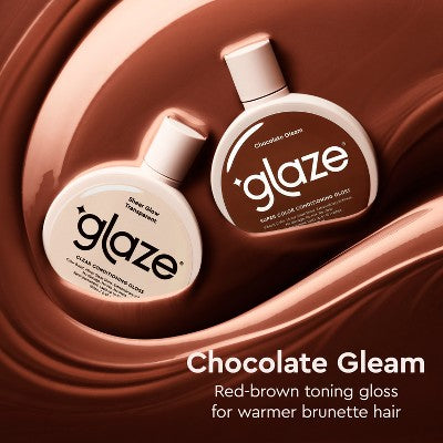 Glaze SuperGloss Color Conditioning Hair Gloss Chocolate Gleam Brown 6.4 fl oz - New