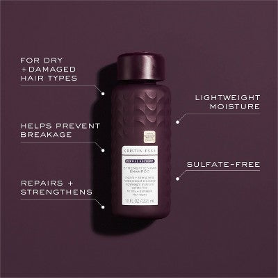 Kristin Ess + Peptide Restore Strengthening Shampoo 10 fl oz - Imperfect Container