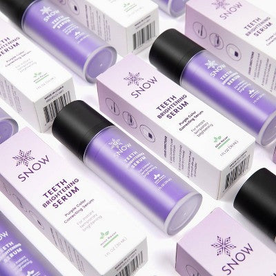 Snow Teeth Brightening Serum 1 fl oz - Imperfect Box