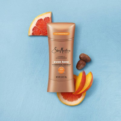 SheaMoisture Even Tone Solid Antiperspirant & Deodorant with Vitamin C & Niacinamide 2.6oz - New