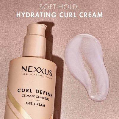 Nexxus Curl Define Climate Control Hair Gel Cream 8oz - New