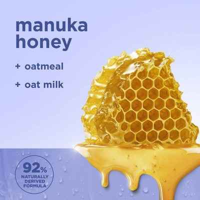 SheaMoisture Body Wash Smooth & Exfoliating Manuka Honey & Oatmeal with Plant-Based Moisturizers 18 fl oz - Imperfect Container