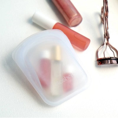 Stasher Reusable Silicone Travel Accessories Bag Set 2pk - Imperfect Box
