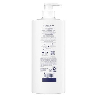 Dove Beauty Intensive Repair Hair Shampoo Pump with Glutamic Amino Serum & Bio-Protein Care 28 fl oz - New
