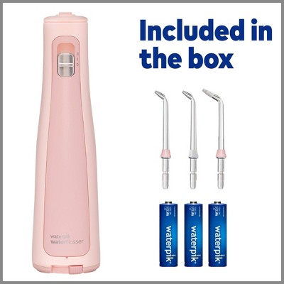 Waterpik Cordless Revive Portable Battery Operated Water Flosser WF-03W034 Blush Pink - Imperfect Box