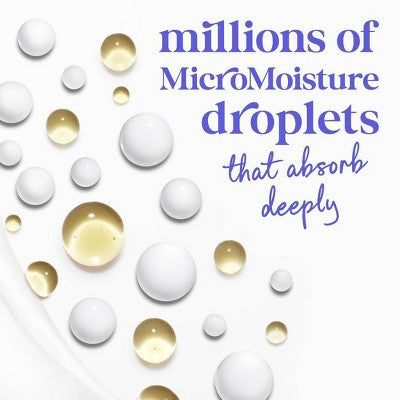 Dove Deep Moisture Body Wash Nourishes the Driest Skin 24hr Lotion-Soft Skin 30.6 fl oz - Imperfect Container