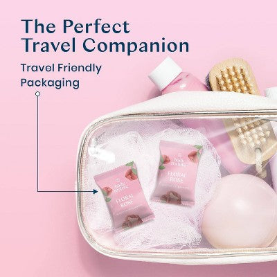 Body Restore Shower Steamers with 100% Natural Essential Oil Rose Shower 6ct - New