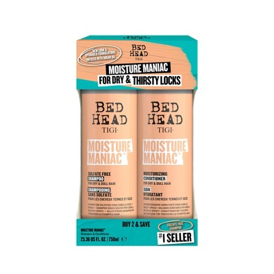 TIGI Bed Head Moisture Maniac Moisturizing Hair Care Collection 25.36 fl oz/2ct - New