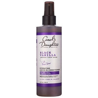Carol's Daughter Black Vanilla Moisture; Shine Leave In Conditioner for Dry Hair 8 fl oz - New