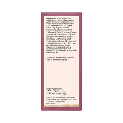 Honest Beauty Ageless Firm and Even Serum with Vegan Collagen and Niacinamide 1.0 fl oz - Imperfect Box