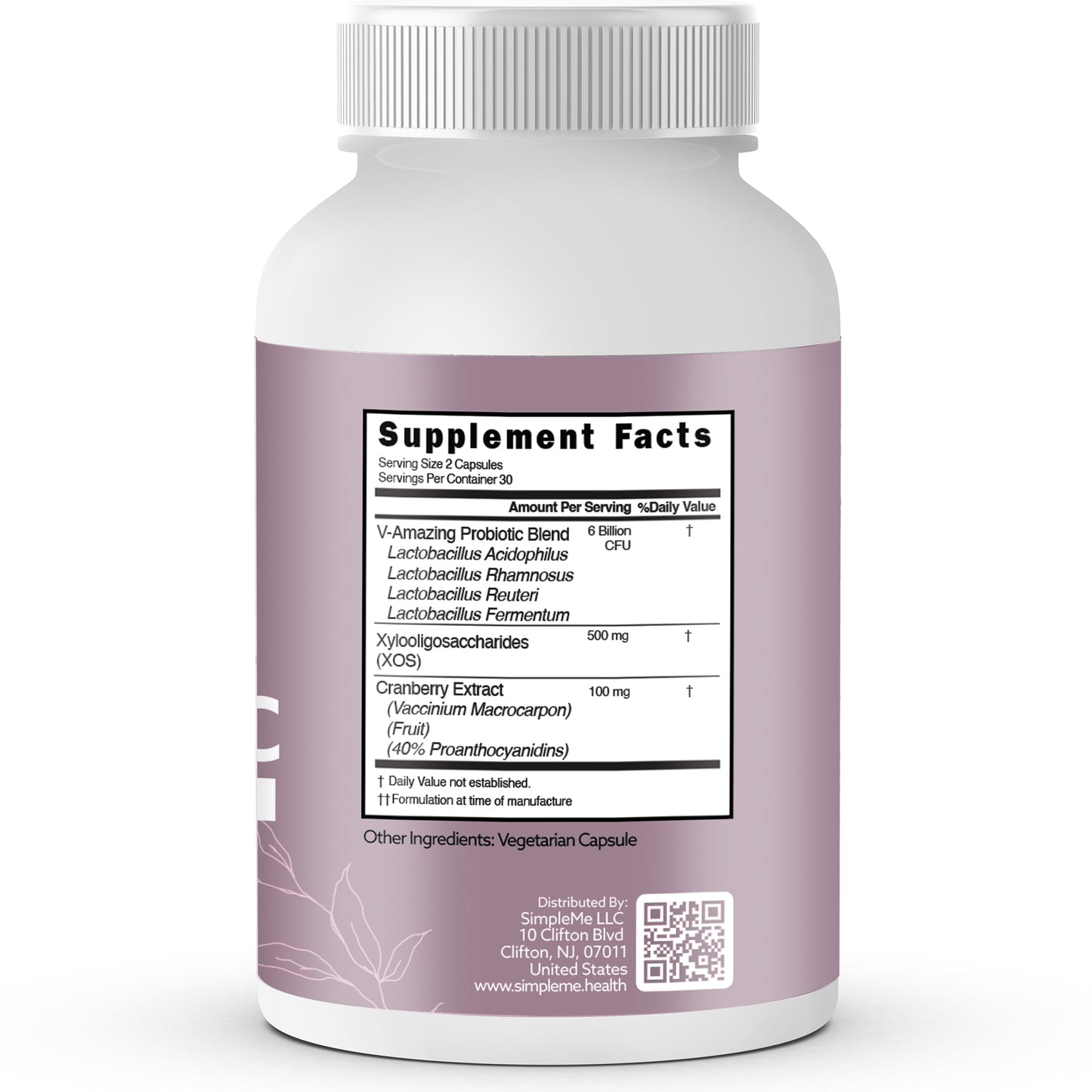 Women's Vaginal Health Probiotics