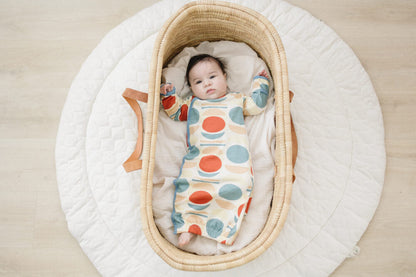 GOTS Certified Organic Cotton Gown - Geometric Moon