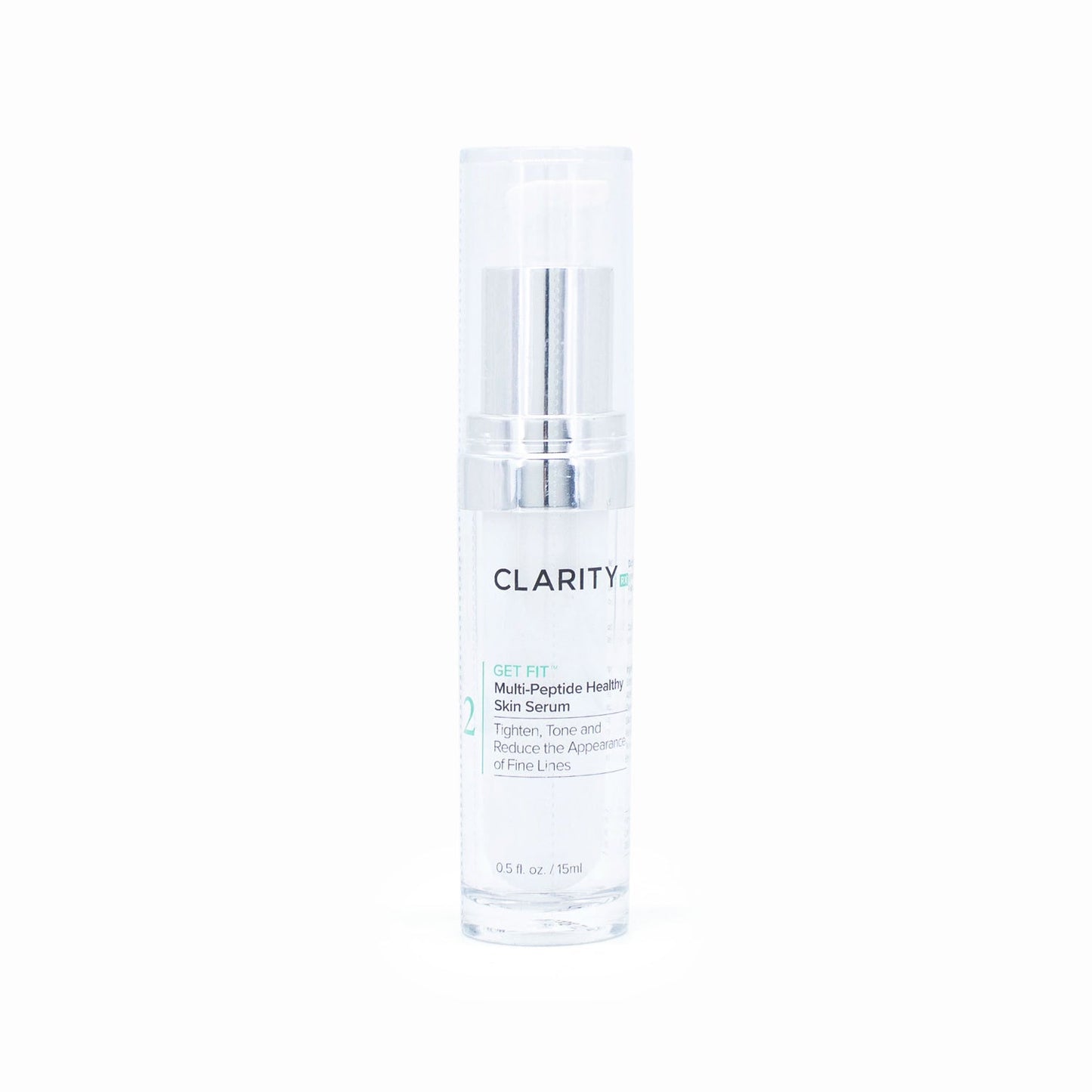 CLARITY RX Get Fit Multi-Peptide Healthy Skin Serum 0.5oz - Missing Box