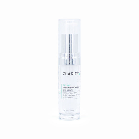 CLARITY RX Get Fit Multi-Peptide Healthy Skin Serum 0.5oz - Small Amount Missing