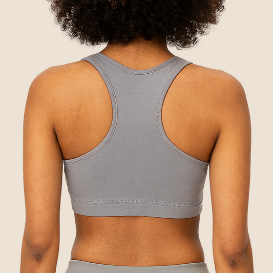 Glide Cotton Racerback Bralette