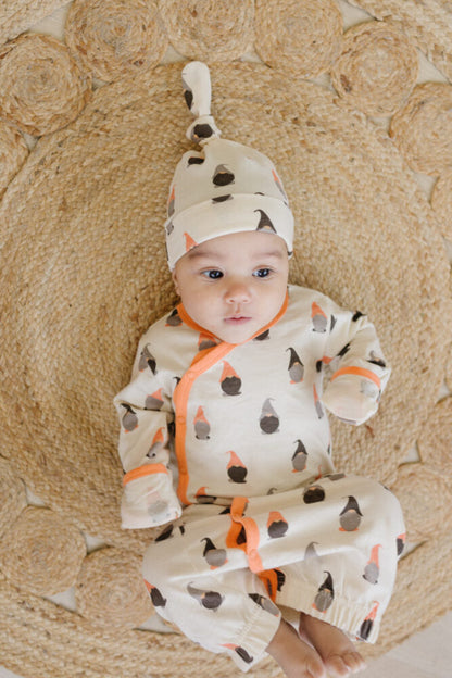 GOTS Certified Organic Cotton Gown - Gnome