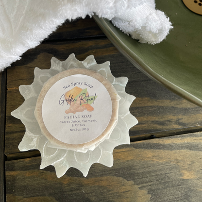 Golden Ritual Turmeric Infused Facial Soap