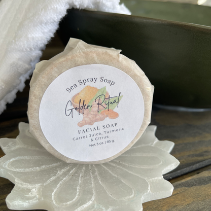 Golden Ritual Turmeric Infused Facial Soap