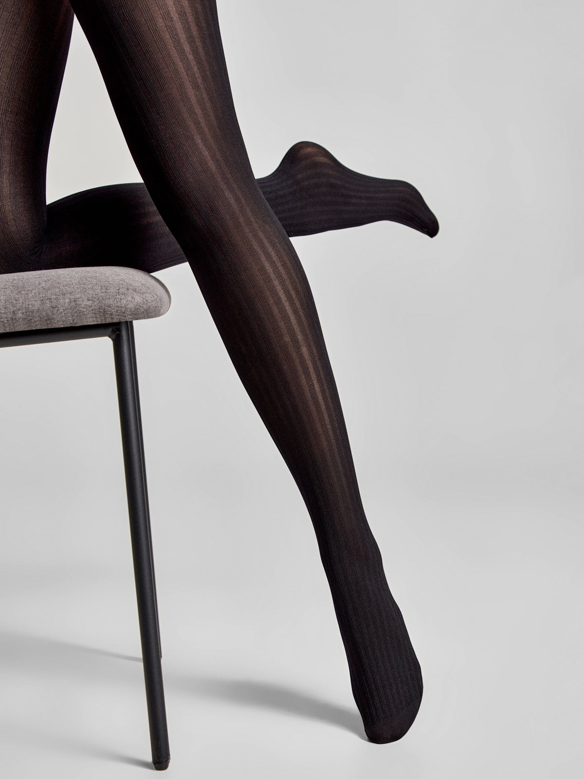 Conte Voyage 60 Den - Fantasy Women's Tights with relief vertical weave (19С-239СП)