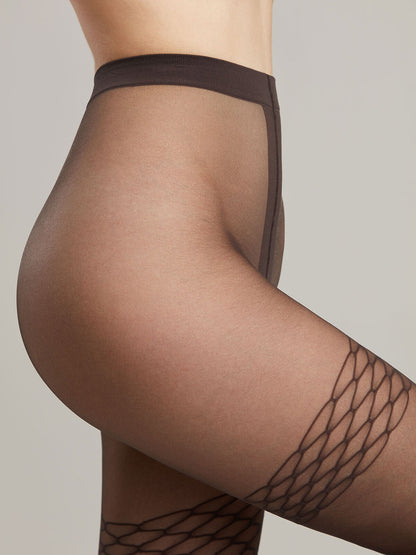 Conte Versale 20 Den - Fantasy Women's Tights with Openwork Stockings Imitation (21С-92СП)