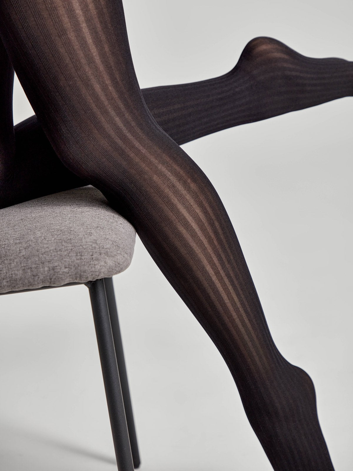 Conte Voyage 60 Den - Fantasy Women's Tights with relief vertical weave (19С-239СП)