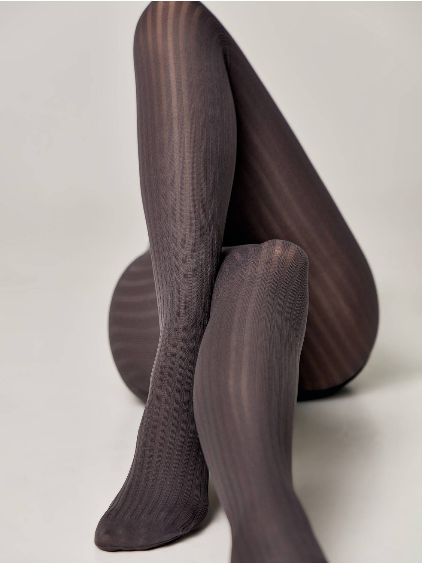 Conte Voyage 60 Den - Fantasy Women's Tights with relief vertical weave (19С-239СП)