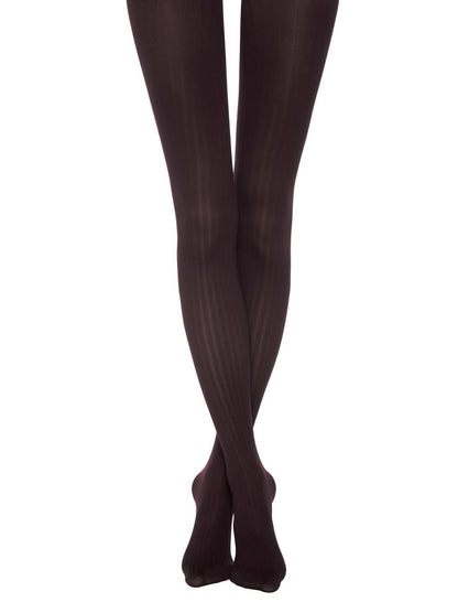 Conte Voyage 60 Den - Fantasy Women's Tights with relief vertical weave (19С-239СП)