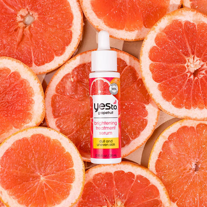 grapefruit brightening treatment serum dull and uneven skin