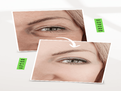 Organic Under Eye Youth Corrector and Neck Renewal Cream Duo - For Women