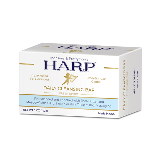 HARP® Fresh Sport Body Wash Bar – pH-Balanced, Soap-Free, 5 oz