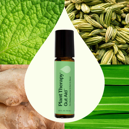 Gut Aid™ Essential Oil Blend Pre-Diluted Roll-On