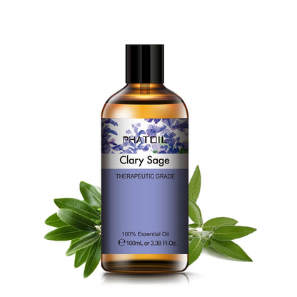 100ML Pure Natural Essential Oils Diffuser for Skin Care Rose Orange Lemon Lavender Rose Geranium Chamomile Avocado Aroma Oil