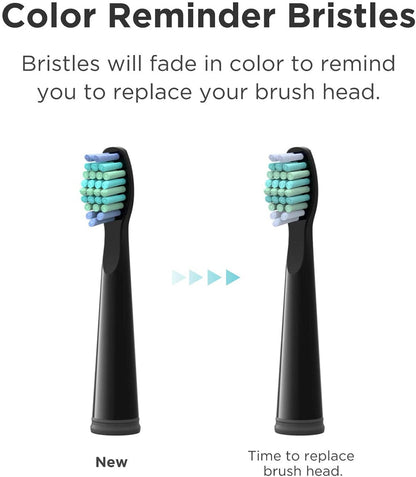 D7 Sonic Electric Toothbrushes with 5 Modes, Smart Timer, Rechargeable, and 8 Super Whitening Toothbrush Heads for Adults and Kids
