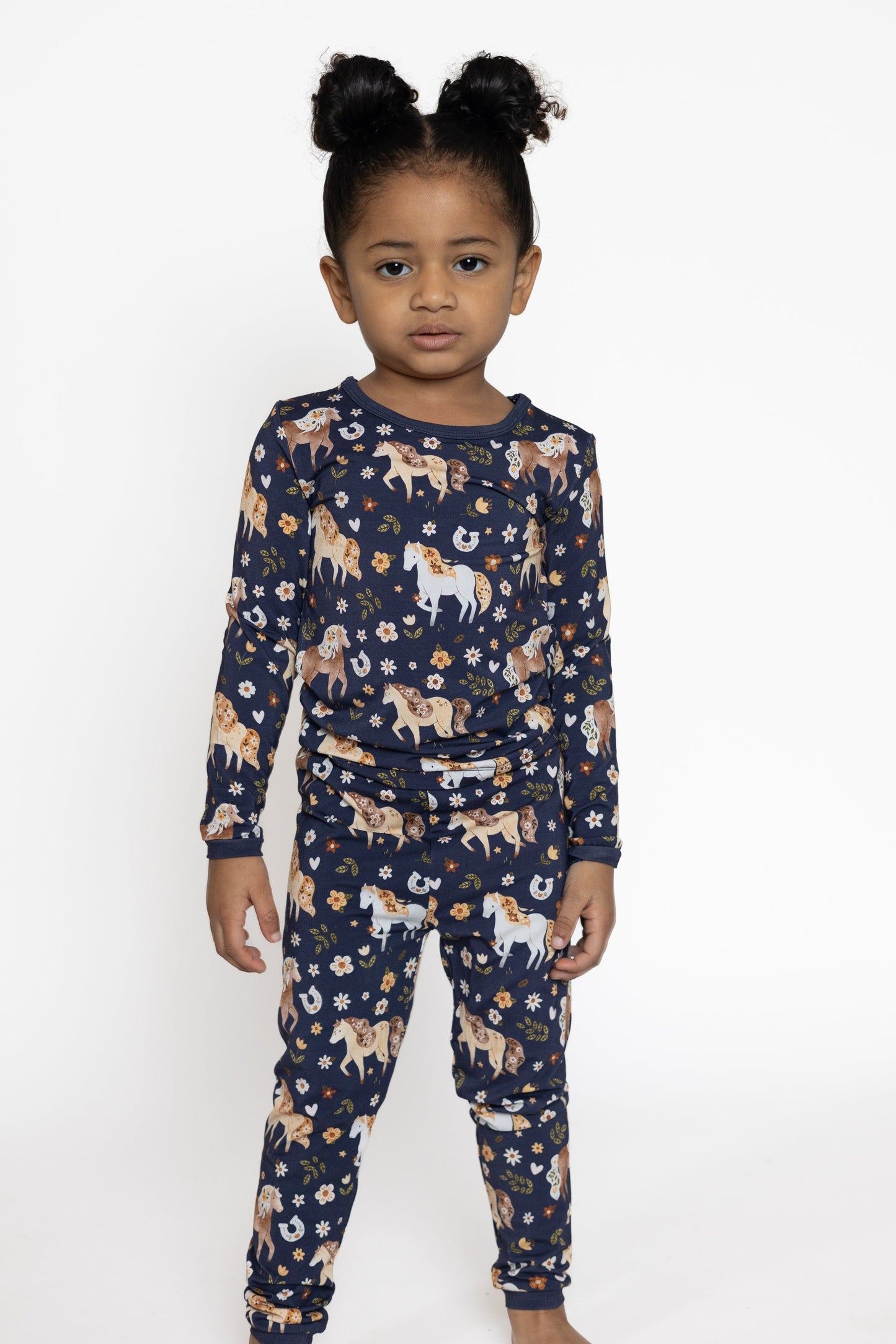 Wild Horses 2pc Long Sleeve Pajamas