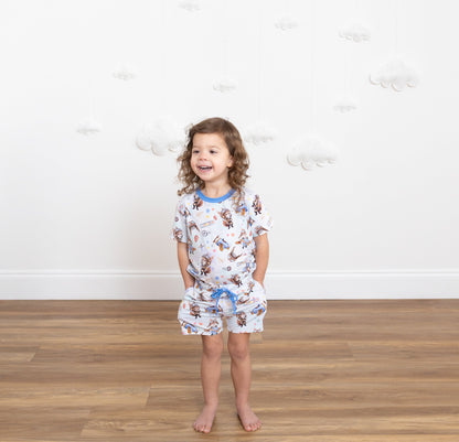 Let's Fly Daywear Short Set