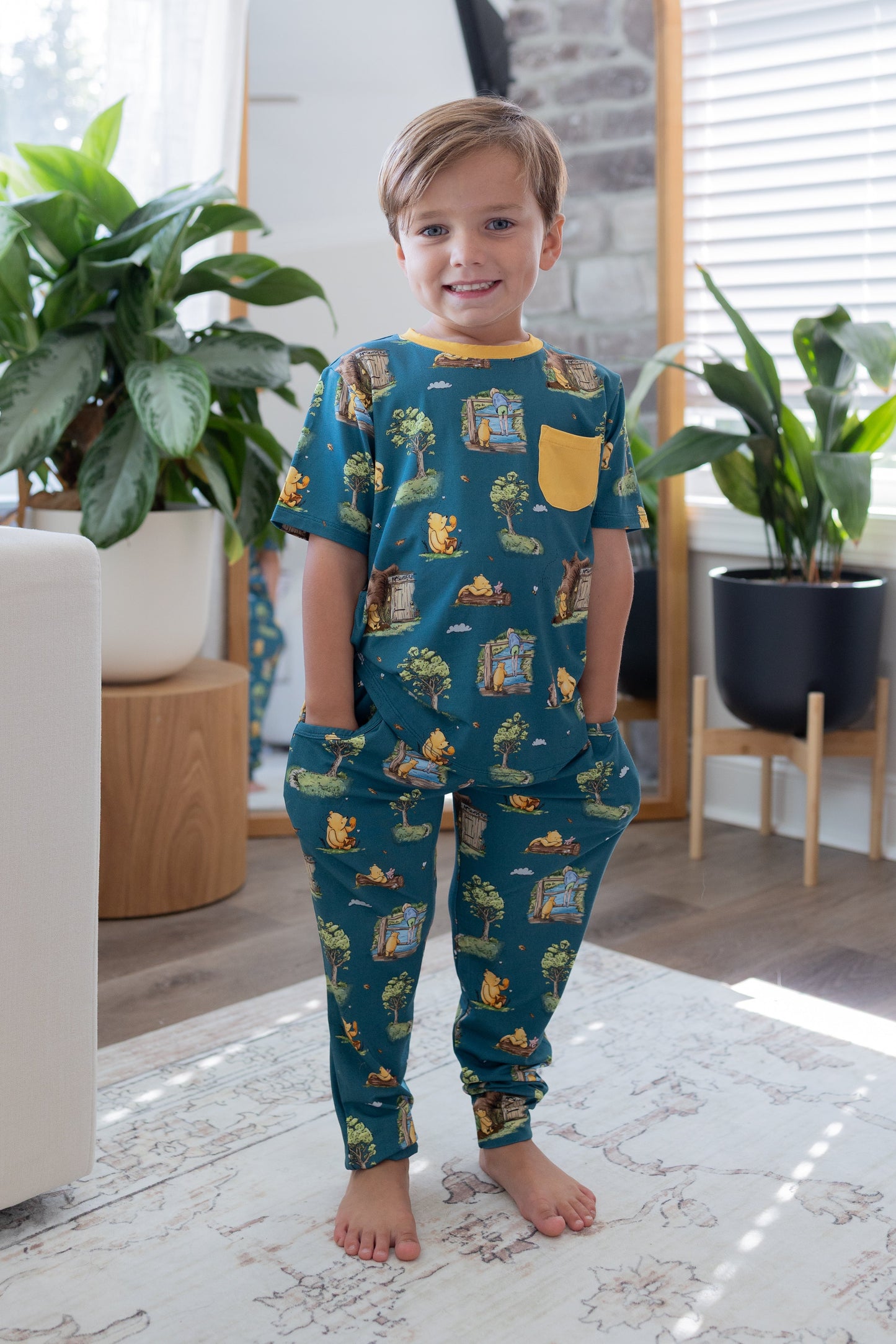 Hundred Acre Woods Short Sleeve Jogger Set