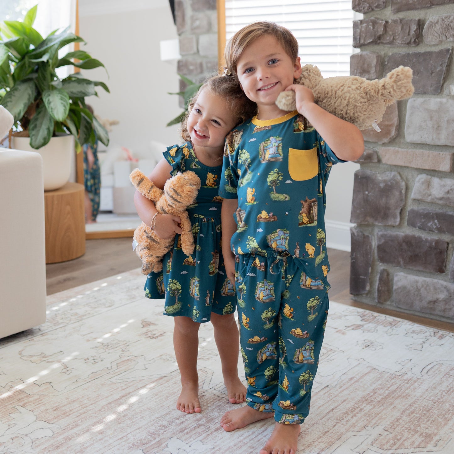 Hundred Acre Woods Short Sleeve Jogger Set