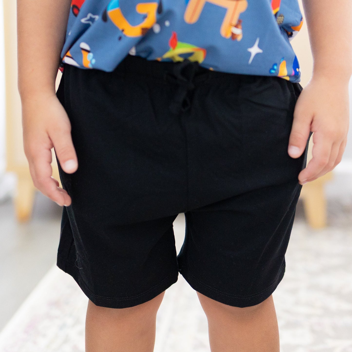 Toddler Black Daywear Shorts