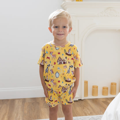 The Woods 2pc Short Sleeve Lounge Set