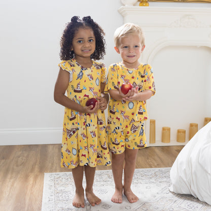 The Woods Flutter Twirl Dress w/ shorts