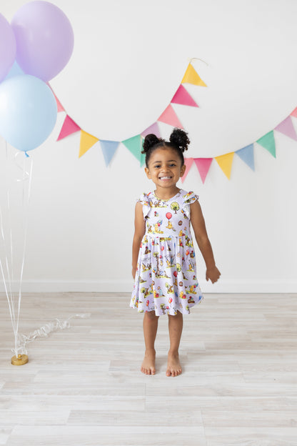 Hundred Acre Birthday Flutter Twirl Dress w/ shorts
