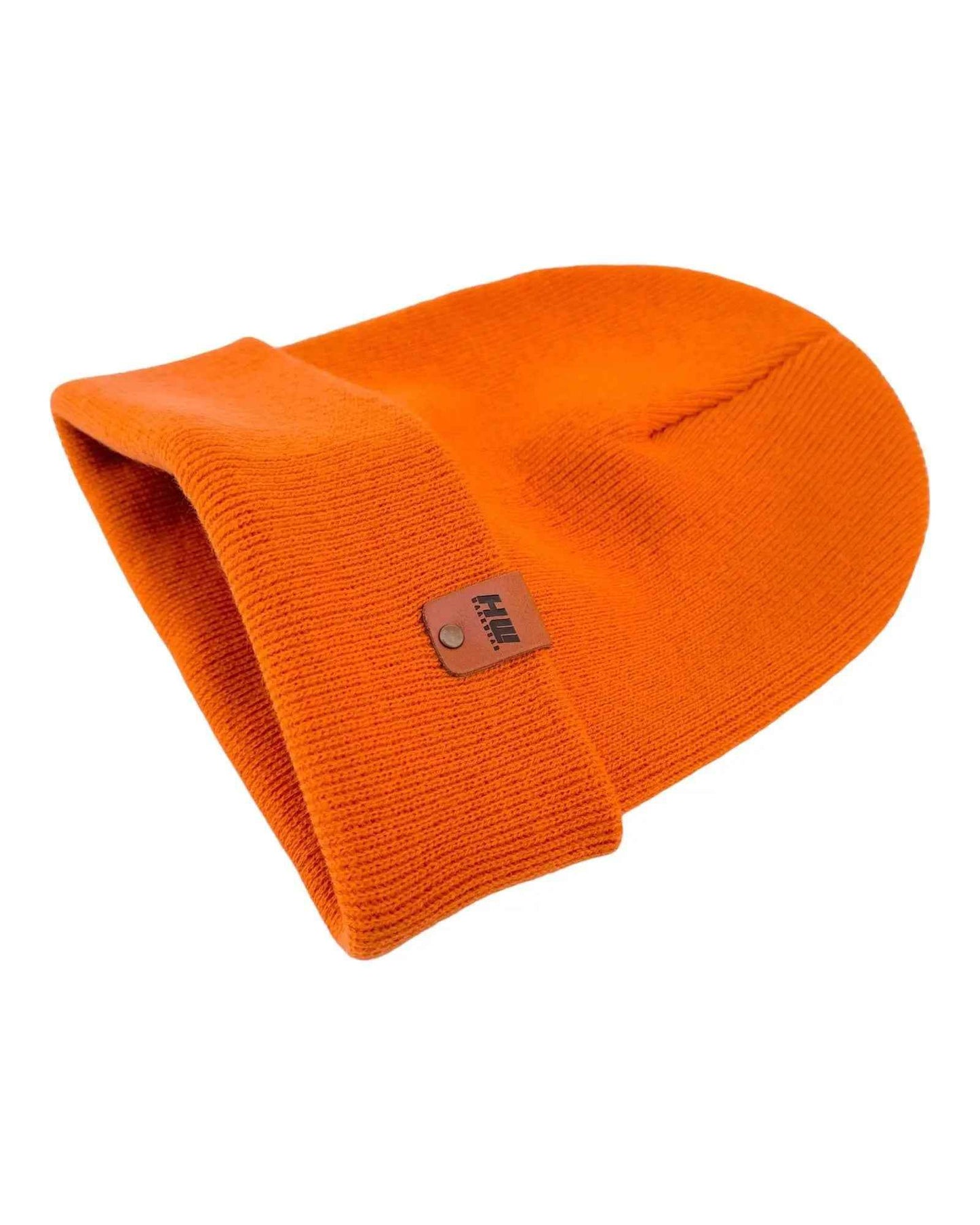 Classic Cuffed Beanie, Tiger Orange