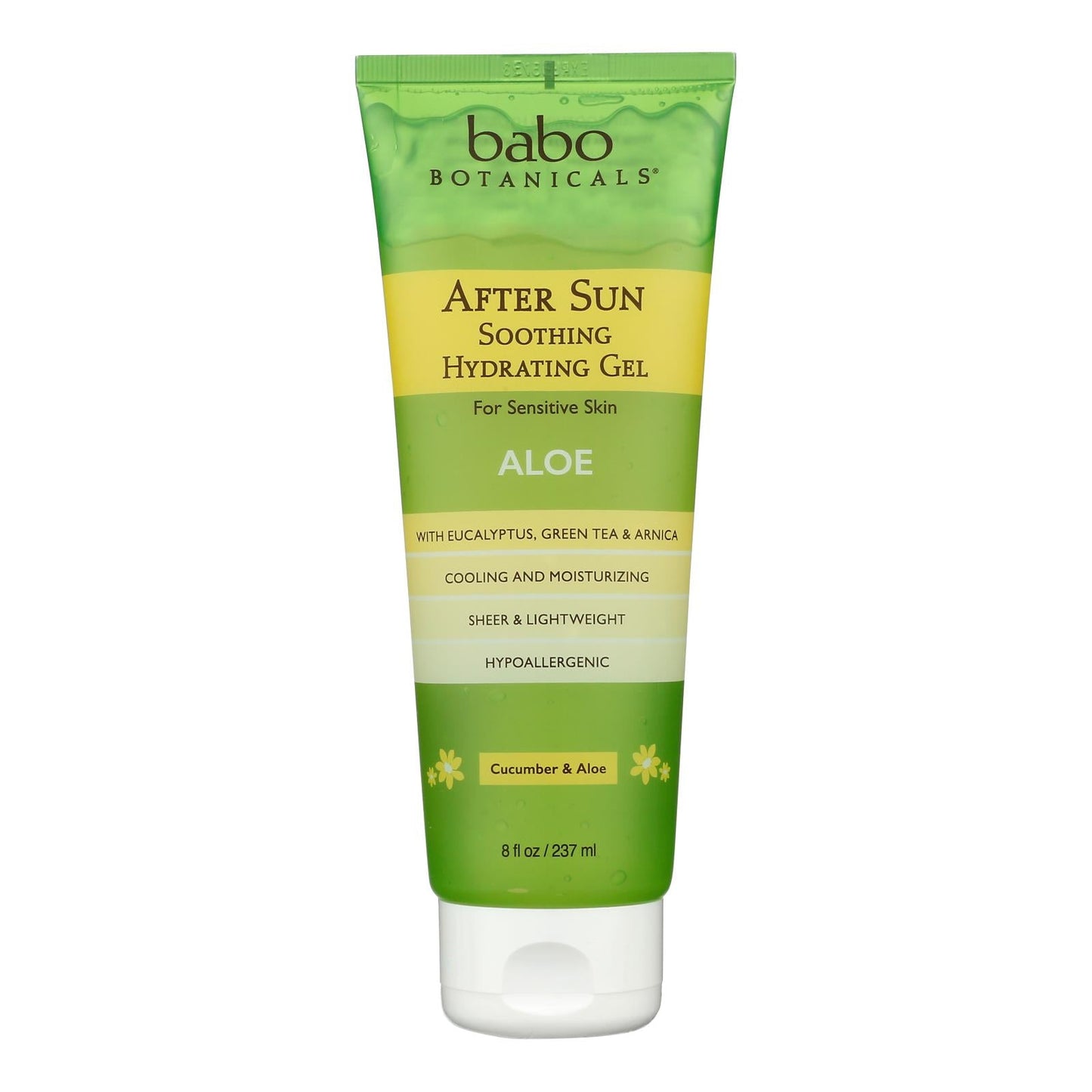 Babo Botanicals After Sun Soothing Gel, 8 Oz
