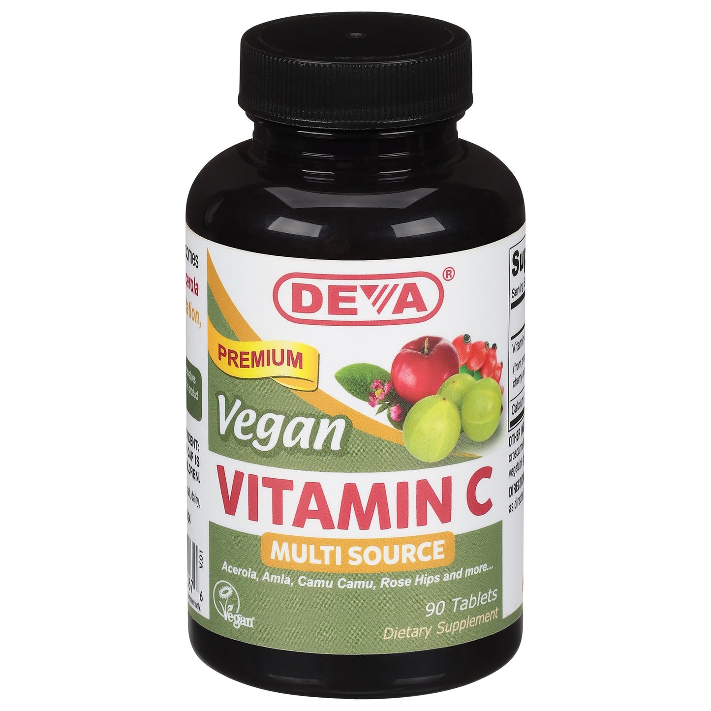 Deva Vegan Vitamins: Vitamin C Multi-Source - 90 Tablets