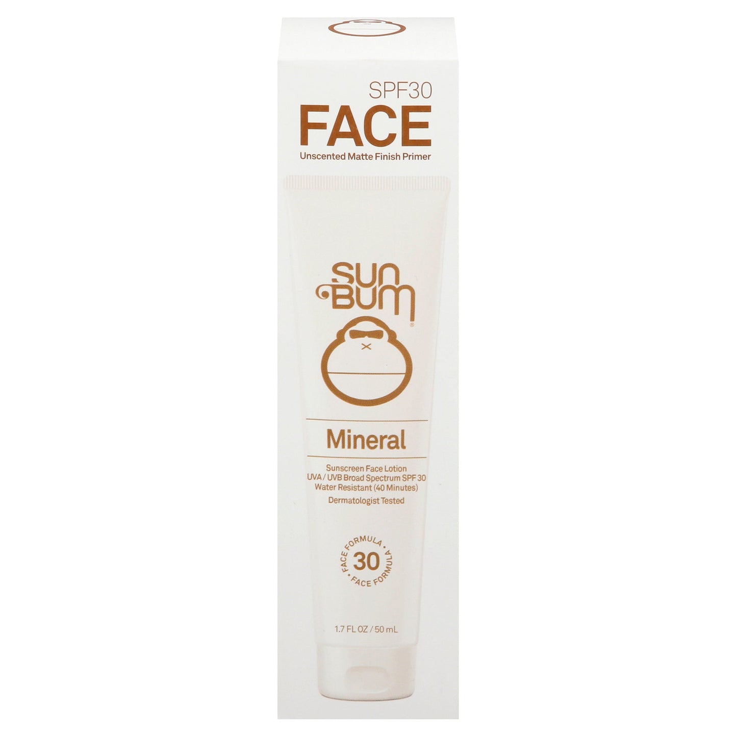 Sun Bum Daily Mineral Moisturizing Face Lotion SPF 30 Min 1.7 fl oz