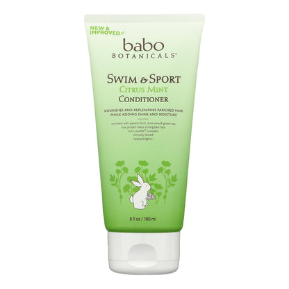 Babo Botanicals Cucumber Swim & Sport Conditioner - 1-6 Fl. Oz.